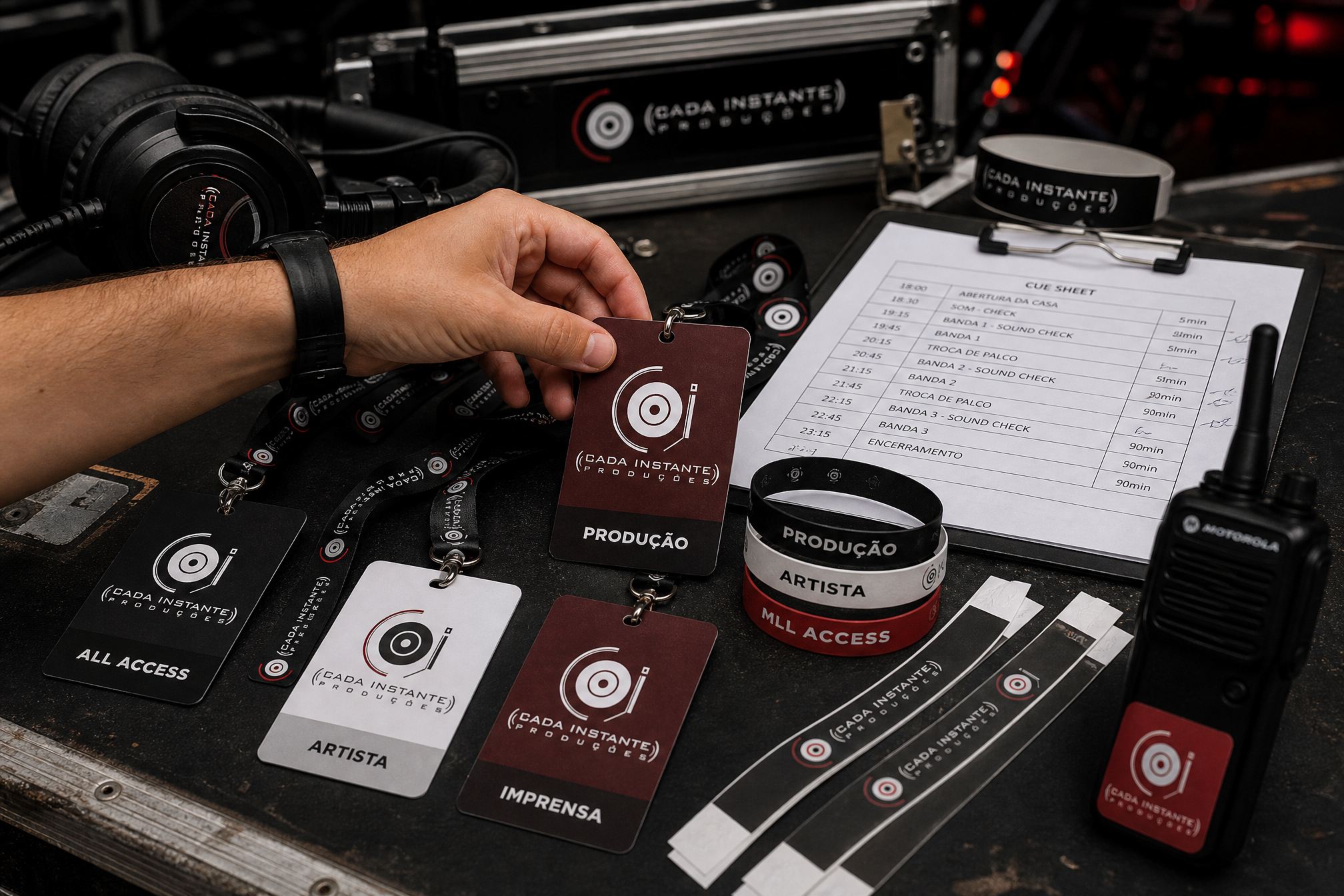 Event Credentials & Stationery